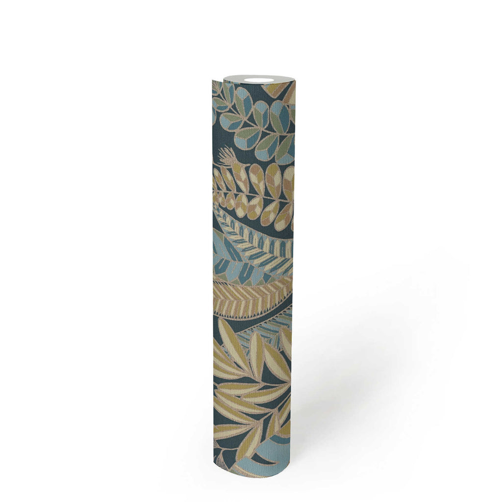 Antigua Teal Wallcovering | AS Creation