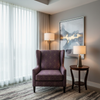Axis - Axis Etched Polyurethane Upholstered Chair | Architectural Fabrics