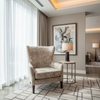 Turf Bay - Moonstone Upholstered Chair | Architectural Fabrics