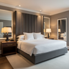 Maho Bay - Crow Upholstered Headboard | Architectural Fabrics