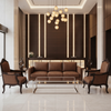 Baroque - Baroque Performance Vinyl Upholstered Sofa | Architectural Fabrics