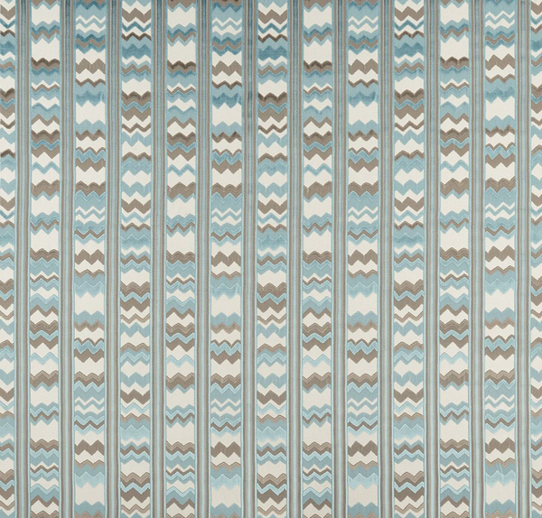 Nina Campbell Fabric - Aqua Blue Wallcovering | Nina Campbell