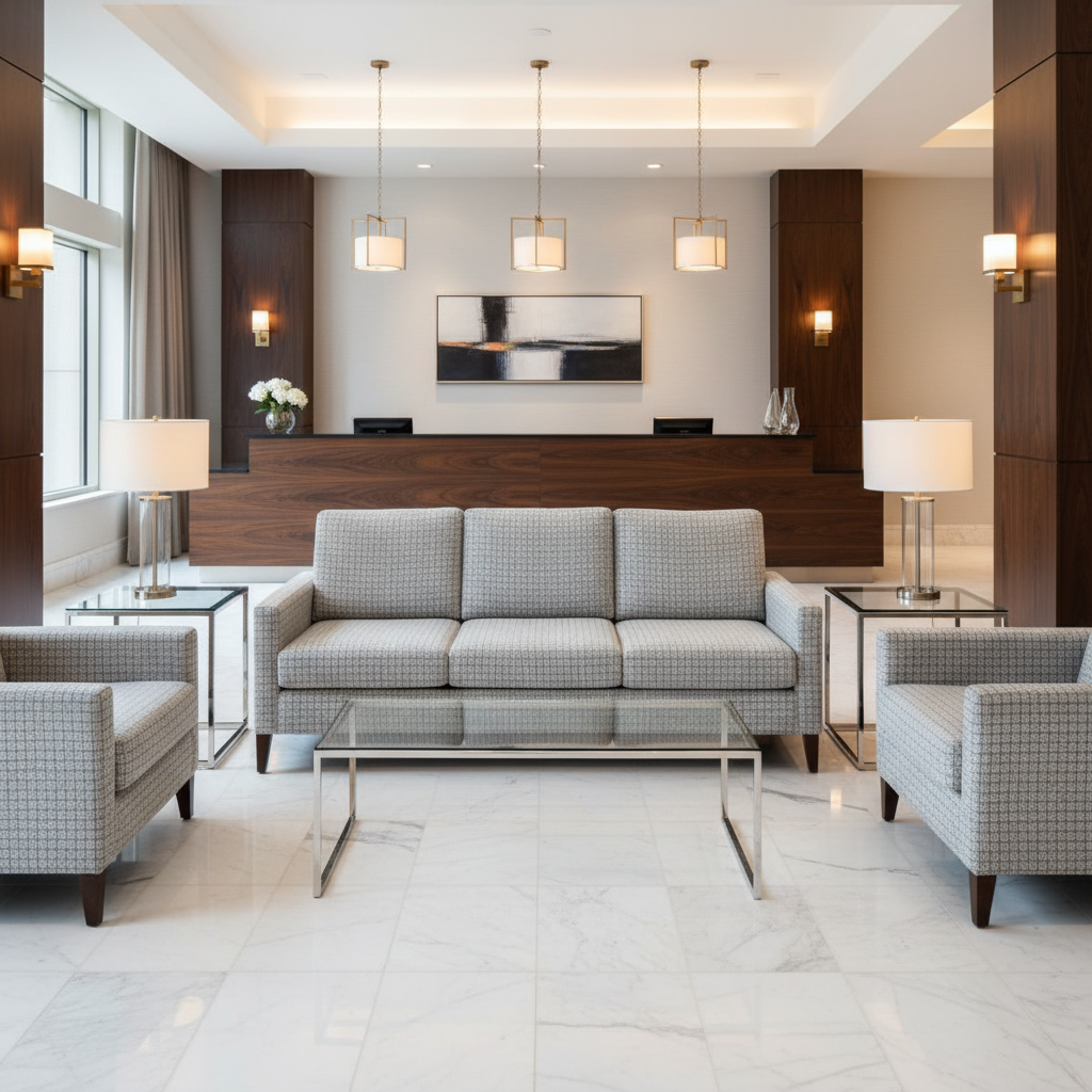 Bellevue - Bellevue Tekloom Performance Upholstered Sofa | Architectural Fabrics