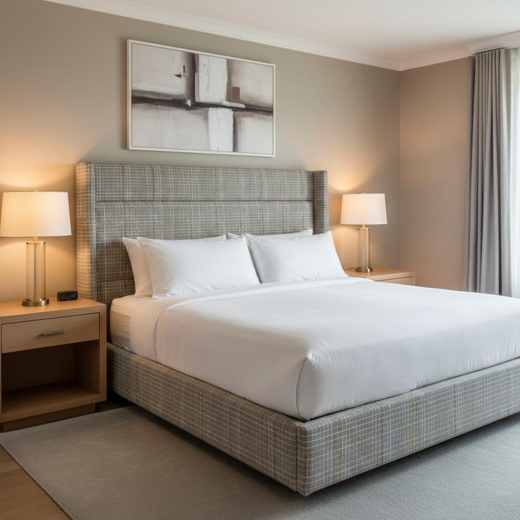 Stingray City - Flannel Upholstered Headboard | Architectural Fabrics