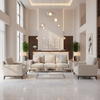 Peter Island - Tinsel Upholstered Sofa | Architectural Fabrics
