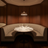 Steeple Reef - Twilight Upholstered Banquette | Architectural Fabrics