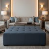 Maho Bay - Harbor Upholstered Ottoman | Architectural Fabrics