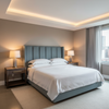 Rattan Bay - Sage Upholstered Headboard | Architectural Fabrics