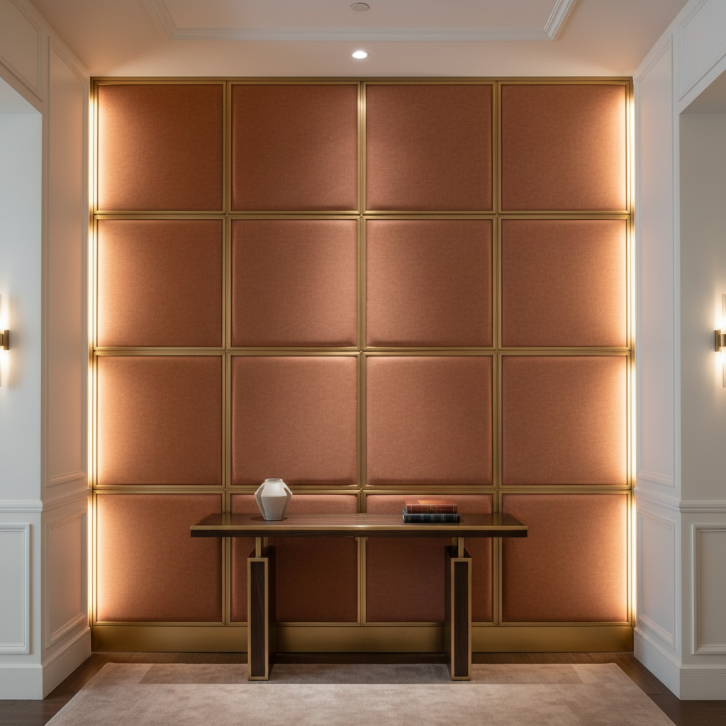 Luxury Cay - Sizzle Upholstered Wall Panel | Architectural Fabrics