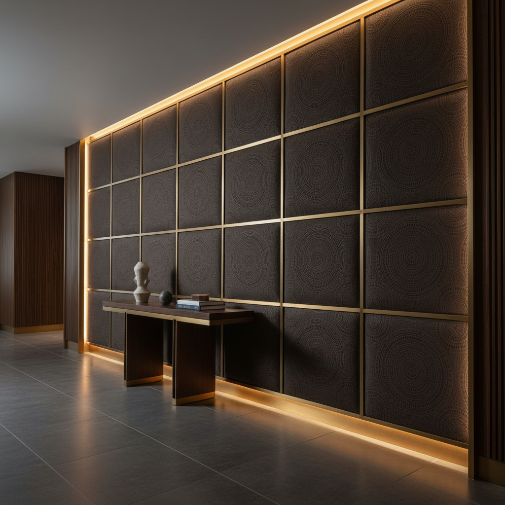 Virgin Gorda - Onyx Upholstered Wall Panel | Architectural Fabrics