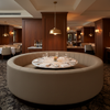 Aire Pebbled - Earthen Taupe Breathable Polyurethane Upholstered Banquette | Architectural Fabrics