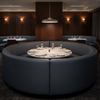 Turneffe - Wave Upholstered Banquette | Architectural Fabrics
