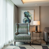 Apache - Verdant Tide Silicone Hybrid Upholstered Chair | Architectural Fabrics
