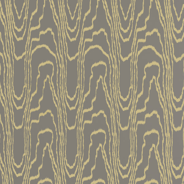 Agate Paper - Taupe/Gold Wallcovering | Phillipe Romano