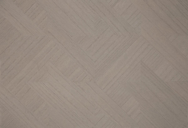 Ajiro Houndstooth Driftwood - Light Beige Wallcovering | Maya Romanoff