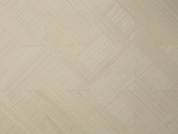 Ajiro Houndstooth Teak - Beige Wallcovering | Maya Romanoff