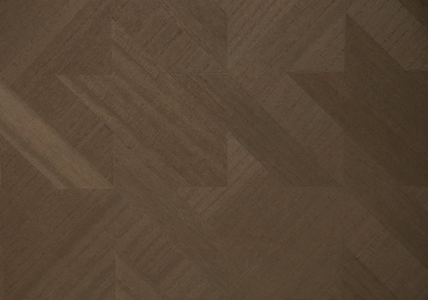 Ajiro Houndstooth Cacao - Dark Brown Wallcovering | Maya Romanoff