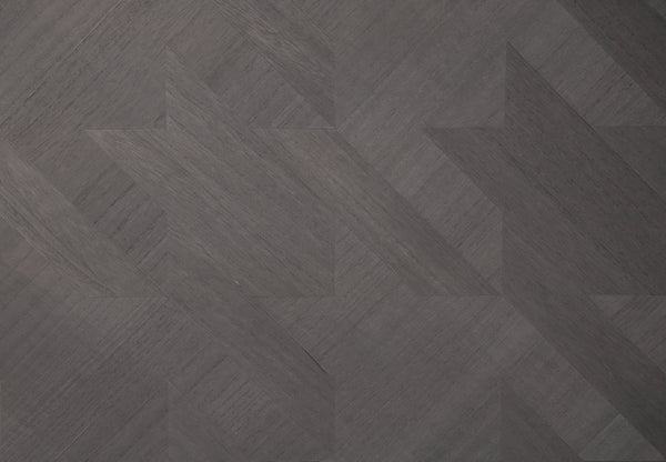 Ajiro Houndstooth Ash - Dark Gray Wallcovering | Maya Romanoff