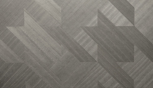 Ajiro Houndstooth Polished Silver Birch Luster | Maya Romanoff
