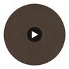 Aire Pebbled - Cocoa Bean Breathable Polyurethane | Philippe Romano Fabrics Circular Swatch | Philippe Romano Fabrics
