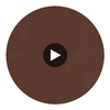Aire Pebbled - Cocoa Bean Breathable Polyurethane | Philippe Romano Fabrics Circular Swatch | Philippe Romano Fabrics