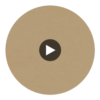 Aire Pebbled - Desert Sand Breathable Polyurethane | Philippe Romano Fabrics Circular Swatch | Philippe Romano Fabrics