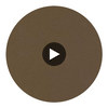 Aire Pebbled - Earthen Taupe Breathable Polyurethane | Philippe Romano Fabrics Circular Swatch | Philippe Romano Fabrics