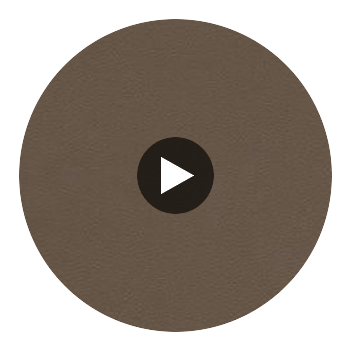 Aire Pebbled - Earthen Taupe Breathable Polyurethane | Philippe Romano Fabrics Circular Swatch | Philippe Romano Fabrics