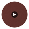 Aire Pebbled - Russet Breathable Polyurethane | Philippe Romano Fabrics Circular Swatch | Philippe Romano Fabrics