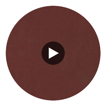 Aire Pebbled - Russet Breathable Polyurethane | Philippe Romano Fabrics Circular Swatch | Philippe Romano Fabrics