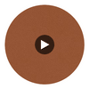 Aire Pebbled - Russet Clay Breathable Polyurethane | Philippe Romano Fabrics Circular Swatch | Philippe Romano Fabrics