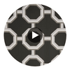 Ala Hexagon Wallcovering Circular Swatch | DW