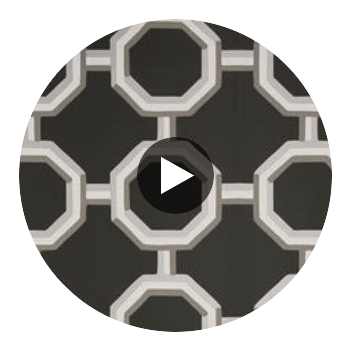Ala Hexagon Wallcovering Circular Swatch | DW