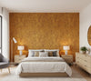 Ala Marsala Faux Cork Vinyl | Phillipe Romano - bedroom room setting