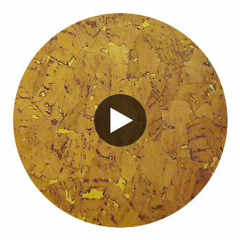 Ala Marsala Faux Cork Vinyl | Phillipe Romano Circular Swatch | DW