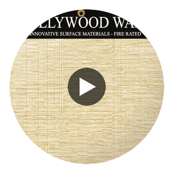 Ala Promenta Durable Vinyl | Hollywood Wallcoverings Circular Swatch | Hollywood Wallcoverings