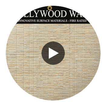Ala Promenta Durable Vinyl | Hollywood Wallcoverings Circular Swatch | Hollywood Wallcoverings