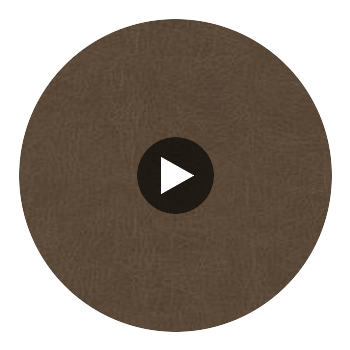 Alamo - Earthen Clay Performance Vinyl | Philippe Romano Fabrics Circular Swatch | Philippe Romano Fabrics