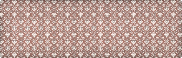 Alderley Terracotta Anti-Fatigue Comfort Long Mat | Jeffrey Stevens Wallcovering