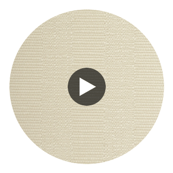 Alessio - Cream Linen Wallcoverings | Philippe Romano Fabrics Circular Swatch | Philippe Romano Fabrics