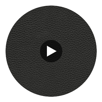 Algiers - Charcoal Performance Vinyl | Philippe Romano Fabrics Circular Swatch | Philippe Romano Fabrics