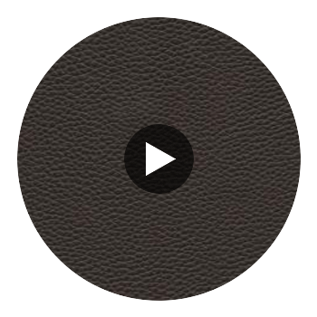 Algiers - Cocoa Bean Performance Vinyl | Philippe Romano Fabrics Circular Swatch | Philippe Romano Fabrics