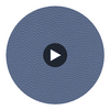 Algiers - Denim Blue Performance Vinyl | Philippe Romano Fabrics Circular Swatch | Philippe Romano Fabrics