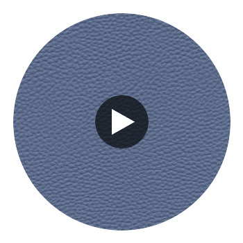 Algiers - Denim Blue Performance Vinyl | Philippe Romano Fabrics Circular Swatch | Philippe Romano Fabrics