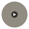 Algiers - Limestone Performance Vinyl | Philippe Romano Fabrics Circular Swatch | Philippe Romano Fabrics