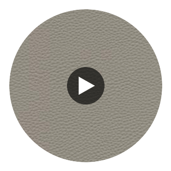Algiers - Limestone Performance Vinyl | Philippe Romano Fabrics Circular Swatch | Philippe Romano Fabrics