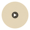 Algiers - Oatmeal Performance Vinyl | Philippe Romano Fabrics Circular Swatch | Philippe Romano Fabrics