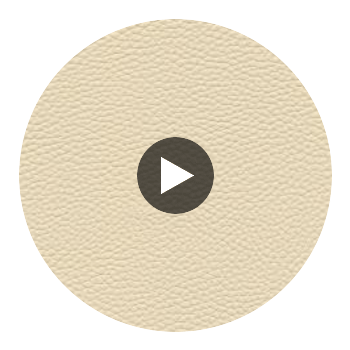 Algiers - Oatmeal Performance Vinyl | Philippe Romano Fabrics Circular Swatch | Philippe Romano Fabrics