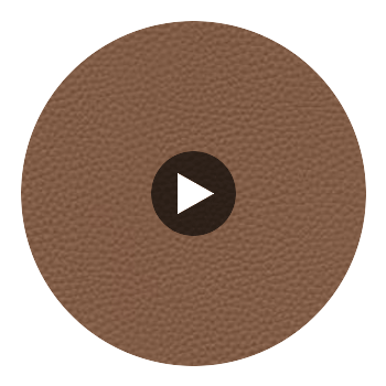 Algiers - Sienna Earth Performance Vinyl | Philippe Romano Fabrics Circular Swatch | Philippe Romano Fabrics