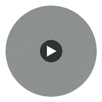 Algiers - Silver Cloud Performance Vinyl | Philippe Romano Fabrics Circular Swatch | Philippe Romano Fabrics